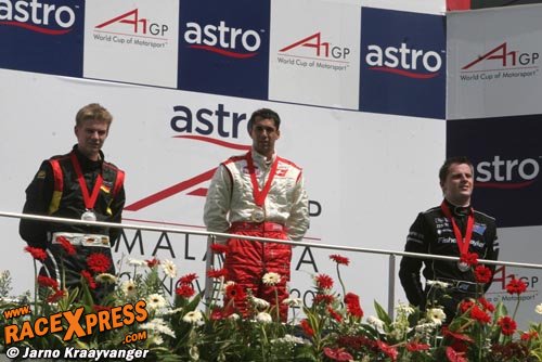 Podium sprintrace